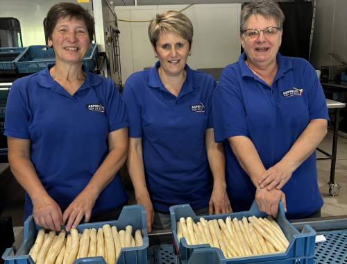 Bedankt voor het prachtige aspergeseizoen